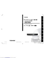 Toshiba DR570KU Consumer Electronics Operating Manual